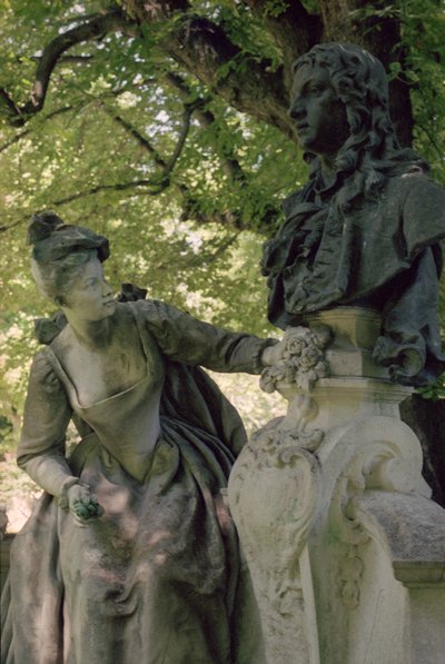 Monument Dedicated to Jean Antoine Watteau (1896) by Henri Desire Gauquie